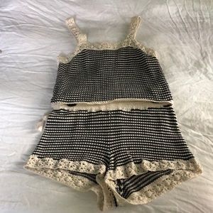 Aerie knitted lounge set